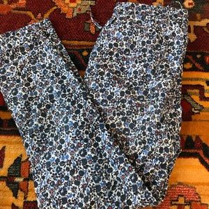 Jack Wills floral elastic waist pants